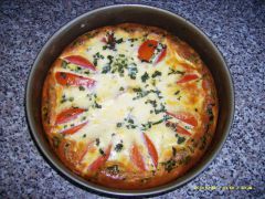 Tomaten-Mozzarella-Quiche